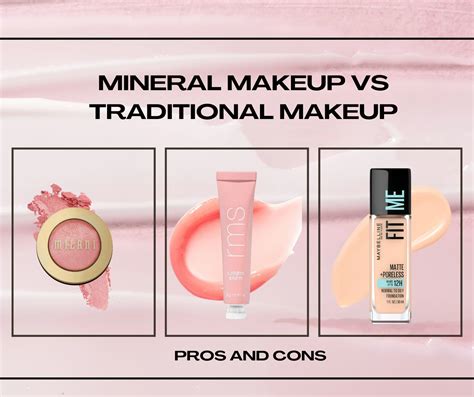 mineral makeup vs regular makeup.